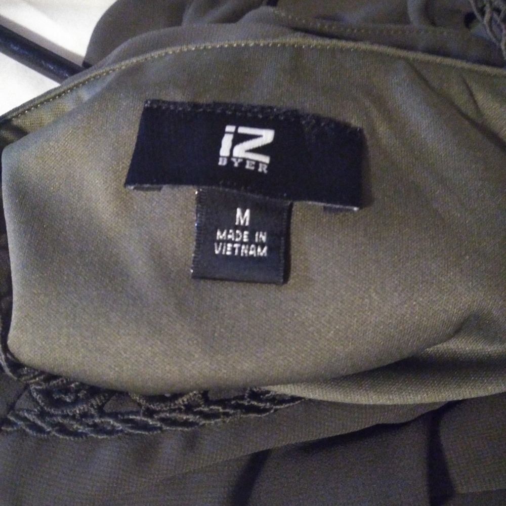 Dress IZ BYER SIZE M and color Green - Picture 3 of 7